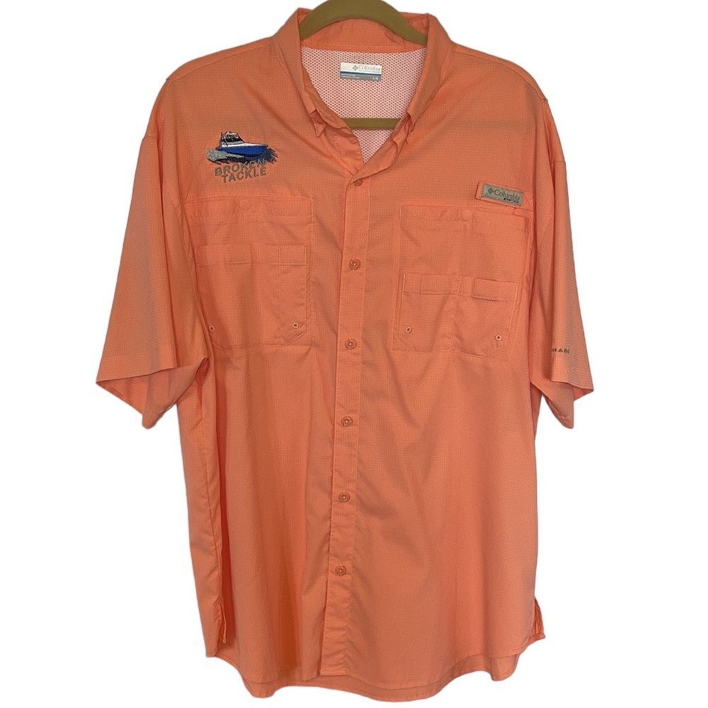 Columbia fishing shirt size Large